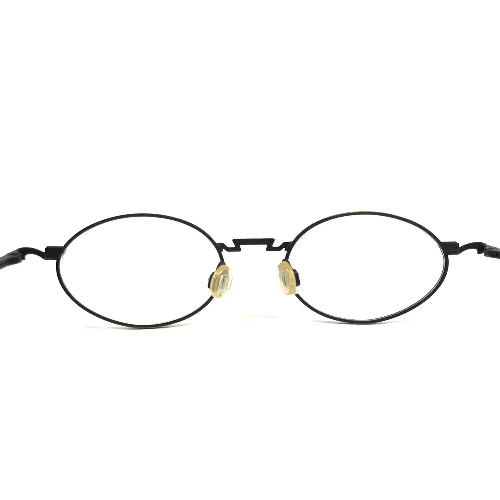Vintage Opdo Eyeglasses Frames 1557-2 Blue Antique Gold Modern MCM 47-20-140